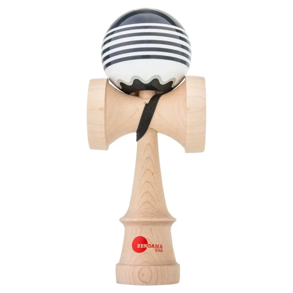 KendamaUSA Kaizen Fishcake Black/White Jet Shape